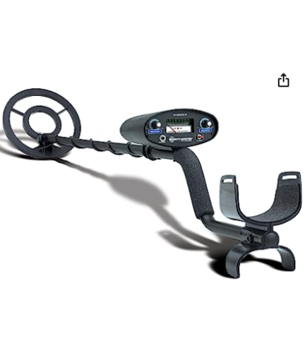 Bounty Hunter TK4 Tracker IV Metal Detector with 8-inch Waterproof Coil